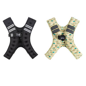 Chaleco de Entrenamiento Deportivo Unisex al por Mayor, Chaleco de Poliéster Estampado con Bolsa de Arena Desmontable, Equipo Deportivo para Correr, Chaleco con Peso - Product Image 1