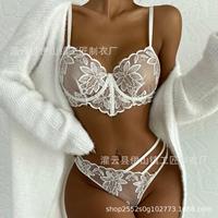 Lingerie Babydoll Seksi Merah Berenda Halter untuk Wanita, Pakaian Tidur untuk Malam Honeymoon dengan Kerah Halter Berenda Bunga