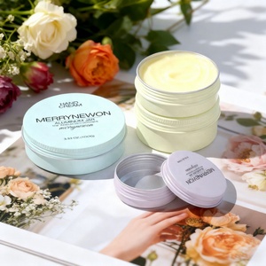 Hot Selling Aluminum Beauty Tin Cream Containers Cosmetic Tin Aluminium Jar Cosmetic 30ml 60ml 80ml 100ml Cream Packaging - Product Image 1