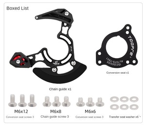 Guide-chaîne de VTT TOOPRE 32T-38T <span class=keywords><strong>Garde</strong></span> à plaque unique pour stabilisateur de chaîne DH/Softail ISCG03/05 - Product Image 3