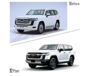 Kit de Conversión para Toyota <span class=keywords><strong>Land</strong></span> <span class=keywords><strong>Cruiser</strong></span> LC300 GX <span class=keywords><strong>2021</strong></span>+ para Actualizar a Modelo <span class=keywords><strong>VX</strong></span>, Parrilla Delantera, Parachoques Trasero, Kit de Carrocería - Product Image 3