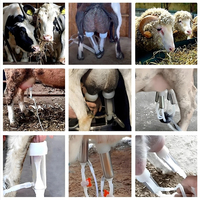 Machine à traire les vaches portable de 10 L, ultra grande capacité, vitesse de pulsation réglable, adaptée à la volaille, aux animaux, aux vaches