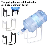 Metall-Gallonen-Wasserkrugständer mit Spenderdüse Organisatoren einfach zu bedienen rutschfeste Trinkwasserkühlgerät Halterung Rack 1 Set