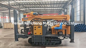 Machine de forage de puits d'eau peu profonds de 200 mètres, type chenillé, 58 kW, pour la vente - Product Image 4