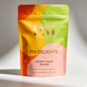 Custom Printed Mylar Stand Up Pouch Protein Powder Food Packaging <b>Bag</b> High Barrier Zipper Lock Resealable 250g Supplement Pouch - Product Image 6