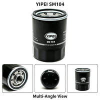 Penjualan Langsung Pabrik YIPEI Filter Oli Mesin Mobil untuk Mitsubishi Nissan Hyundai Kia SCT SM104 MD320276 MD726587 15208-31U0A