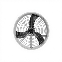 Ventilateur de circulation suspendu D550 à entraînement direct, à fréquence variable, en fibre de verre, résistant à la corrosion, pour élevage