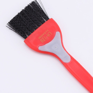 Pinceau de coloration capillaire LH-128 à pointe rouge, outil de salon et DIY pour tous types de cheveux - Product Image 3