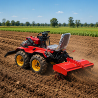 Tracteur agricole multifonctionnel 25 CV/35 CV, modèle 2026, avec 5 outils – Ventes flash
