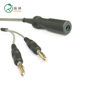 Cables adaptadores electroquirúrgicos bipolares de silicona reutilizables laparoscópicos quirúrgicos médicos R.Wolf de alta calidad, Conductor de cobre - Product Image 4