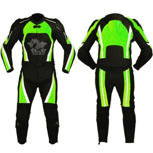Traje de Motocicleta de Cuero para Hombre, Diseño Económico de Una Pieza, Protecciones, Hecho en Pakistán, Impermeable, Ignífugo - Product Image 3