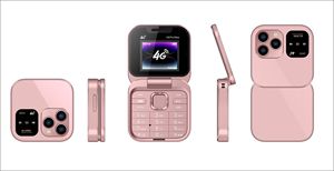 Cellulare I16 Pro Max Dual SIM Card FM Radio vibrazione display 1.77 pollici schermo 4G LTE Flip cellulare - Product Image 6