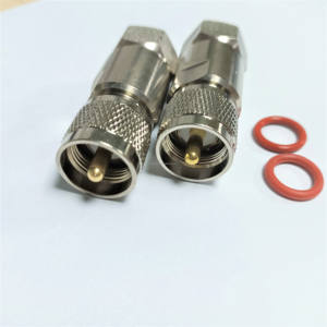 Connettore <span class=keywords><strong>PL</strong></span>-259 UHF maschio 1/2 "per cavo RF Andrew Heliax Standard in rame ondulato - Product Image 3