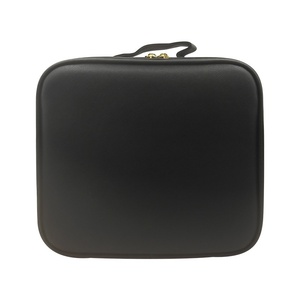 <span class=keywords><strong>Miroir</strong></span> <span class=keywords><strong>de</strong></span> Maquillage Portable Professionnel avec Étui Doublé Serviette, Design Ouvert, LED Intégrée, Rangement Protecteur – Rose, Noir, Blanc - Product Image 6