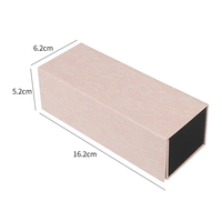 Scatola Pieghevole Ecologica in Cartone Goffrato con Nastro Magnetico in Lamina d'Oro per Laminazione Opaca, Prodotta in Fabbrica a Guangdong