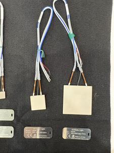 Calentador AlN de 50x50x3mm, 2200W, 240V CA, hoja de cerámica de alta conductividad térmica, piezas industriales, calentador de nitruro de aluminio - Product Image 2