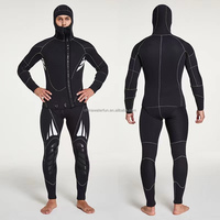 2024 nouveau Style 2 pièces néoprène combinaison 5mm et 7mm Long John pour Sports nautiques combinaison de plongée étanche