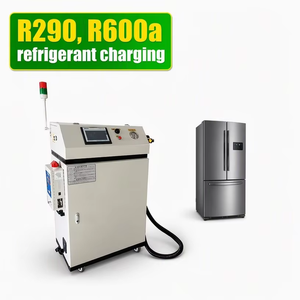 Machine de charge automatique de réfrigérant pour la ligne d'assemblage de réfrigérateurs et de climatiseurs R290 R600a - Product Image 1