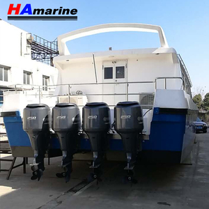 HA1800 FRP catamarano ad alta velocità giro turistico barca passeggeri rifugio costiero turismo piacere trasporto barca - Product Image 4
