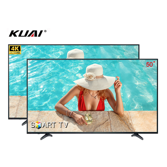 KUAI Competitive Wholesale Price Led Smart Tv Television Brand New A-Grade 50 55 65 75 85 90 100 Inches LED 4K Tv