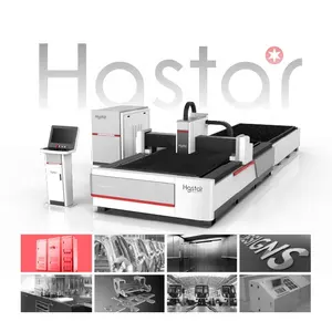 HGSTAR מפעל מכירה ישירה נירוסטה 4000w 1000w פרטי פליז ואלומיניום סיבי לייזר מכונת חיתוך