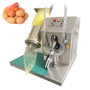 Automatic Clipping Machine <b>Net</b> Bag Sealing Clipping Packing Machine Semi Automatic Auger Filler Machine - Product Image 4