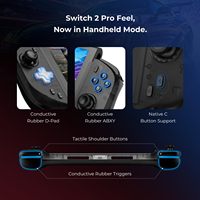 Manette Abxylute N6 Switch 2 avec Protocole NS2, Remapping des Boutons C ABXY, Gyroscope 9 Axes, Joystick Hall, Caoutchouc Conducteur, Ergonomique
