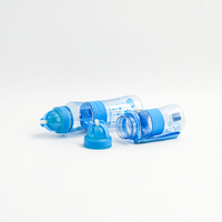 Bouteilles d'eau élégantes 2026 de 500 ml en plastique AS écologique sans BPA, adaptées à l'eau chaude, avec logo personnalisé et couvercle à clapet