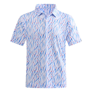 Camisas Polo de Golf Reflectantes de Secado Rápido, Personalizadas con Logotipo, Sublimación, Poliéster, Spandex, Estampado, Manga Corta, de Lujo - Product Image 4