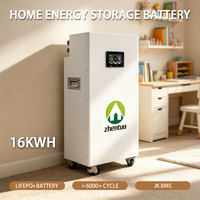 Système de stockage d'énergie domestique fiable de 15 kWh, batterie Lifepo4 51,2 V 200 Ah 300 Ah pour l'énergie solaire domestique