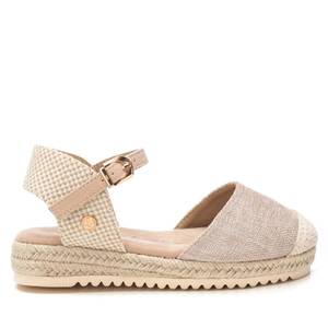 รองเท้าผ้าใบส้นเตี้ย Xti Girls' Espadrilles สีเบจ 33 3 ซม. รุ่นทันสมัย - Product Image 1