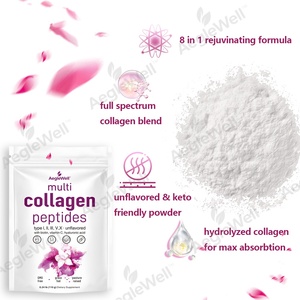 Péptidos de Colágeno <span class=keywords><strong>Hidrolizado</strong></span> OEM ODM <span class=keywords><strong>con</strong></span> <span class=keywords><strong>Vitamina</strong></span> <span class=keywords><strong>C</strong></span>, Colágeno Tipo 1 y 3, Estimula la Síntesis de Colágeno para Piel, Cabello, Uñas y Articulaciones - Product Image 3