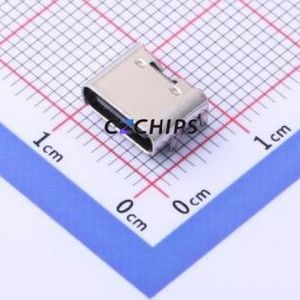 MC-306-D USB Connector SMD Connector ( Connector Type: Type-C )( Gender: Female )( Mounting Type: Horizontal Mount ) - Product Image 1