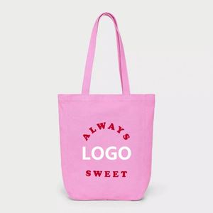 Recyclable Shopping Cotton Tote Bag Style Customized Foldable Canvas Reusable Shopping Bag With Custom Printed Logo - Product Image 1