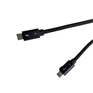도매 호환 USB4.0 유형 C 케이블 벼락 3 C ~ C 40Gbps 5A 100W 240W PD 고속 충전 스마트 기능 안드로이드