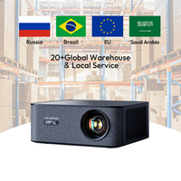 Vevshao Auto Focus Zero 3 A24Max Full HD Wifi Projecteur intelligent 1080P WiFi 4K Projecteur vidéo LCD LED pour cinéma maison