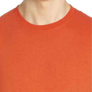 Camiseta de Corte Regular para Hombre, 100% Algodón, Cuello Redondo, Manga Corta, Lisa, Talla Grande, para Verano - Product Image 5