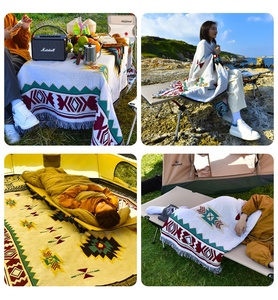 Coperta da campeggio in poliestere di cotone HISPEED comoda sedia multiuso e attrezzatura per <span class=keywords><strong>dormire</strong></span> per il campeggio primaverile - Product Image 6