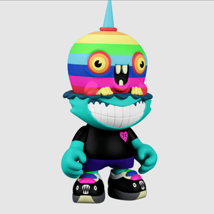 Colección Superventas de Figuras de Vinilo 3D en Blanco, Caja Sorpresa Sofubi de PVC, Juguete de Diseñador, Figuras de Vinilo Personalizadas - Product Image 4