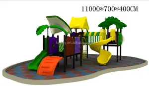 Scivolo serie parco giochi per bambini parco divertimenti scivolo di plastica parco parco giochi all'aperto scivolo
