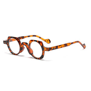 Monturas Opticas 2022 Marco óptico para hombre Nuevo modelo Anti luz azul <span class=keywords><strong>Gafas</strong></span> redondas <span class=keywords><strong>Gafas</strong></span> de computadora <span class=keywords><strong>Gafas</strong></span> transparentes redondeadas - Product Image 2