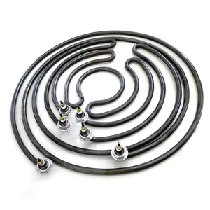 220v 110V 120V Stove Coil Tubular Heater Stainless steel heating tube elements for furnace