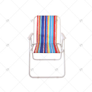 كراسي شاطئ معدنية للاستخدام الخارجي، أثاث قابل للطي، كرسي محمول قابل للطي للتخييم والنزهات وصيد الأسماك، كراسي شاطئ - Product Image 4