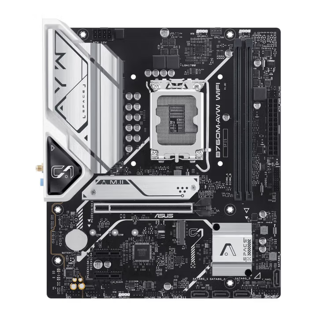 Intel B760M AYW Desktop Gaming Motherboard WIFI DDR5 Aura Sync ARGB 2.5GLan 3.2 Gen 1 SATA Motherboard