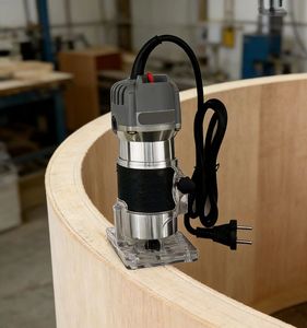 800W <b>Trimmer</b> Woodworking Engraving Machine Milling Suitable for Manual Work DSP-6 DSP-6 - Product Image 2