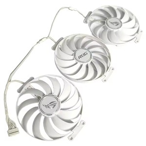 NOUVEAU Ventilateur GPU 95MM 7PIN CF1010U12S RTX3070 pour <span class=keywords><strong>ASUS</strong></span> <span class=keywords><strong>ROG</strong></span> <span class=keywords><strong>Strix</strong></span> RTX3090 3080TI <span class=keywords><strong>3080</strong></span> 3070TI 3070 Blanc Ventilateur de refroidissement pour carte graphique - Product Image 2
