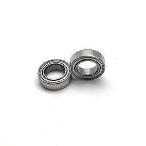 Rodamiento de Precisión de Una Hilera de 3/16 Pulgadas, Lubricado con Grasa P0/P6, Rodamiento en Miniatura R156ZZ R166ZZ, Tamaño 3/16"x5/16"x1/8", Cromado - Product Image 4