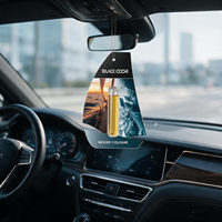 Diffuseur de parfum naturel en forme de voilier pour voiture, désodorisant en papier suspendu, parfum d'huiles essentielles, élimination des odeurs, parfum longue durée