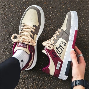 Chaussures de sport décontractées <span class=keywords><strong>pour</strong></span> hommes, <span class=keywords><strong>l</strong></span>égères et respirantes, à lacets, prix d'usine, personnalisables - Product Image 2