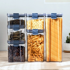 6-7 Gói Bé Thực Phẩm Lưu Trữ BPA Free Kín Nhựa <span class=keywords><strong>Container</strong></span> Set, Hình Chữ Nhật Nhỏ Bento Pet Thực Phẩm Lưu Trữ Hộp - Product Image 5